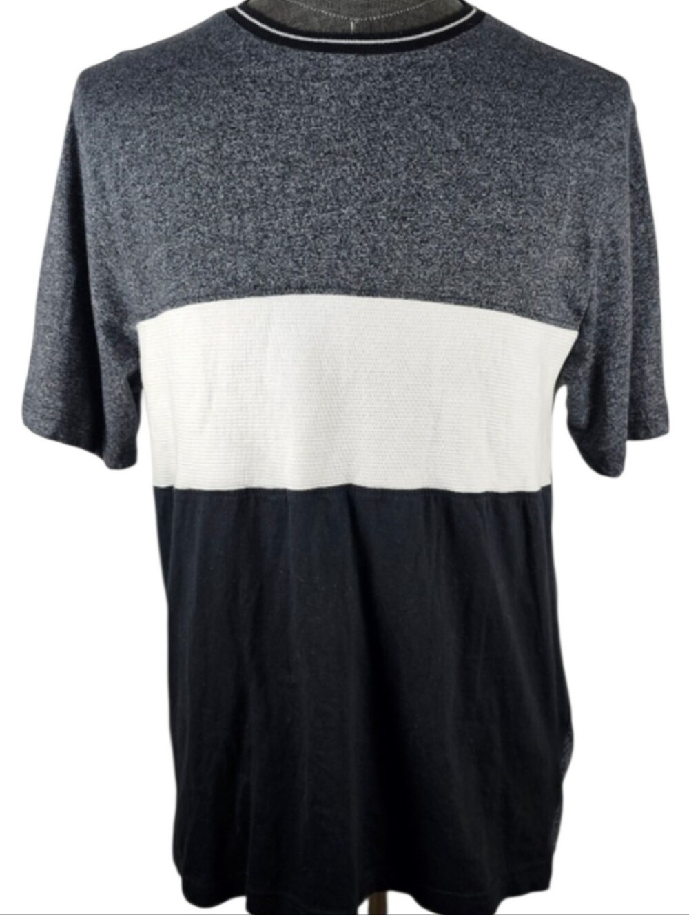 Distortion Men's Colorblock T-Shirt Size L